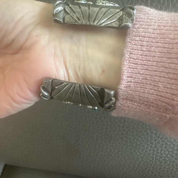 Exquisite Old Turquoise Treasure Cuff 30%Off !! - Picture 2 of 13